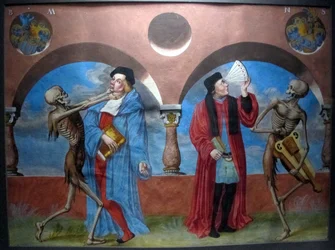 Copia della perduta danza macabra di M. Manuel del cimitero domenicano di Berna (1512-20)